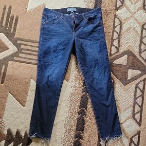 Wit & Wisdom Dark Blue Ankle Skinny Jeans